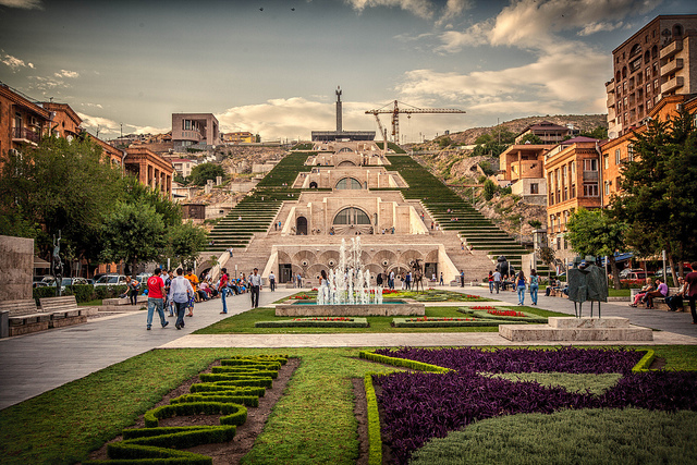 cascade yerevan armenia