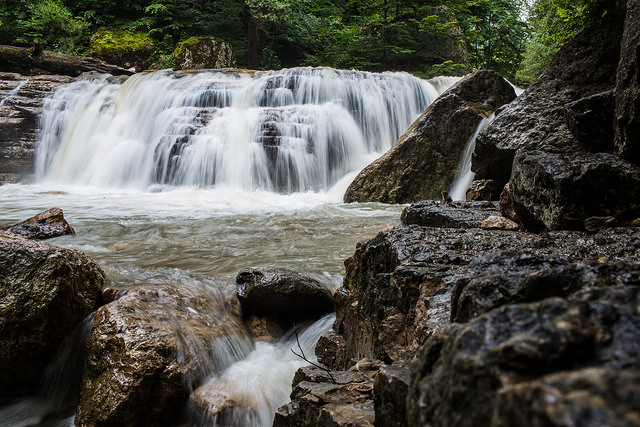 waterfall in lastiver