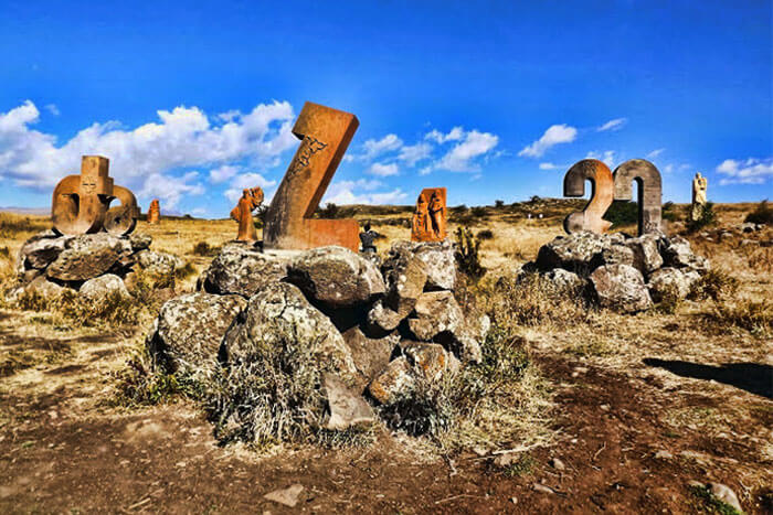  Alphabet Monument in Armenia